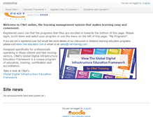 Tablet Screenshot of online-cnet-training.com